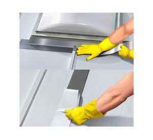 Cinta selladora tapagoteras 10 cm x 3 m Multiseal S plata Sika.