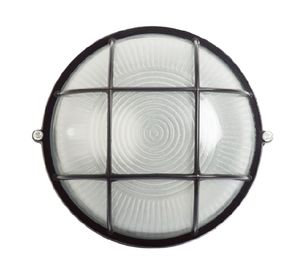 Tortuga LED 1L redonda negro Abitare