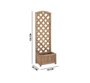 Macetero treillage de madera Outzen