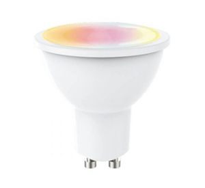 Ampolleta LED 5W GU10 SMART WIFI blanco Megabright.