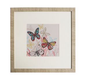 Cuadro 50x50 cm Mariposas Ronda.