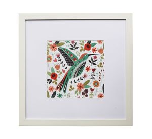 Cuadro 50x50 cm Picaflor Ronda.