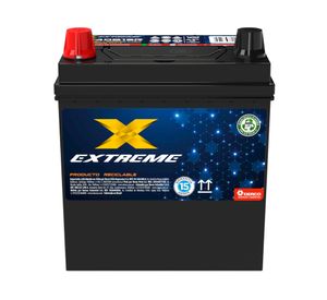 Batería 35AH 300CCA derecho MF40B19R Extreme.