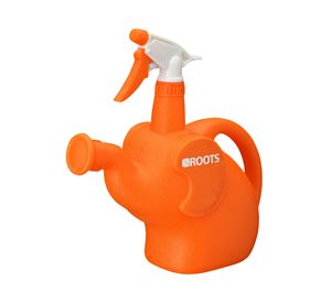 Regadera con pulverizador 1.8 litros naranjo Roots