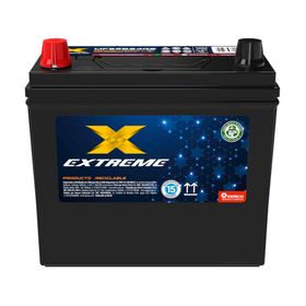 Batería 45AH 380CCA derecho MF55B24RS Extreme.