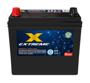 Batería 45AH 380CCA derecho MF55B24RS Extreme.