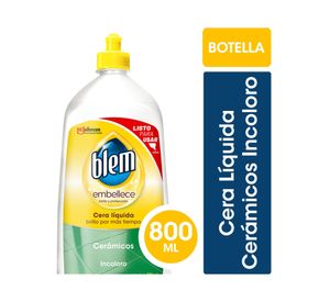 Cera líquida 800 ml cerámicos incoloro Blem.