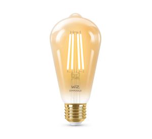 Ampolleta filamento 6,9W E27 luz cálida Edison Wiz