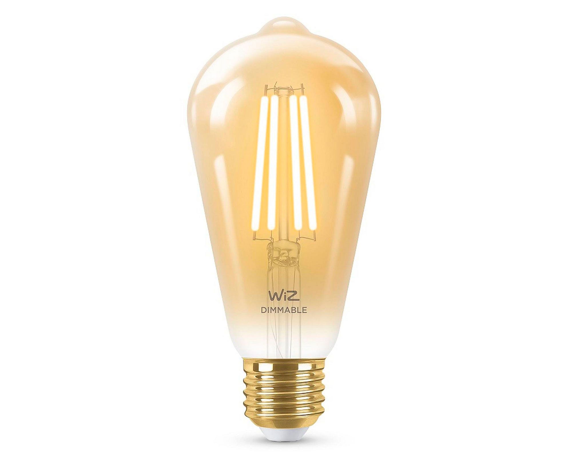 Ampolleta filamento 6,9W E27 luz cálida Edison Wiz