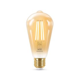 Ampolleta filamento 6,9W E27 luz cálida Edison Wiz