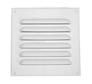 Celosía plana plástico 15x30 cm blanco