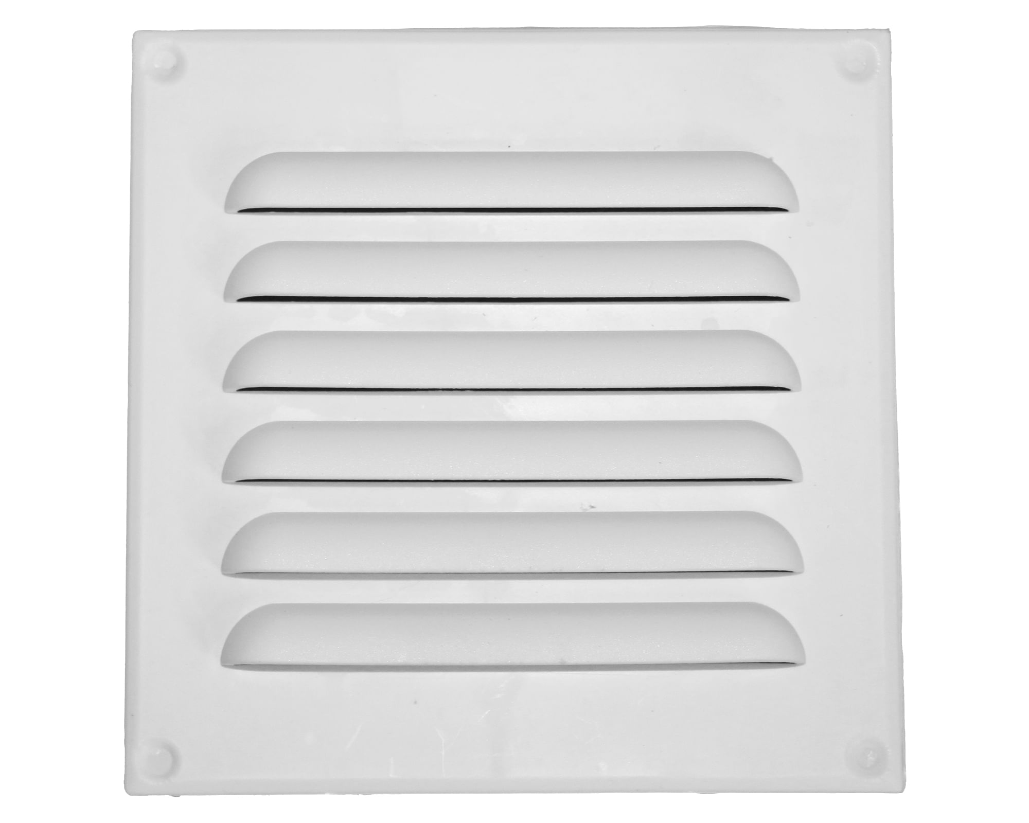 Celosía Plana Plástico 12x14 cm Blanco Deva