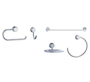 Set accesorios baño Vita cromado 5 piezas