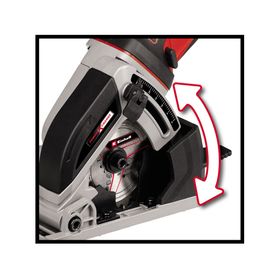 Sierra circular inalámbrica 89 mm 18V TE-CS 18/89 Li-Solo Einhell.