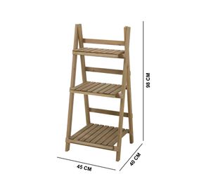 Repisa 3 niveles natural Outzen