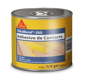 Adhesivo de contacto 1/4 galón Sikabond 260 Sika.