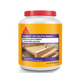 Cola fría madera 3,2 kg Sikabond 231 Sika.