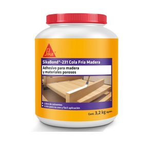 Cola fría madera 3,2 kg Sikabond 231 Sika.