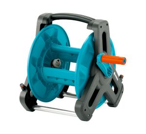 Enrollador de manguera 50 m Gardena.
