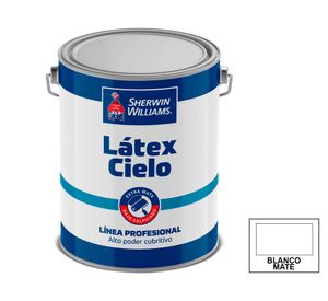 Látex 1 galón Cielo blanco mate Sherwin Williams