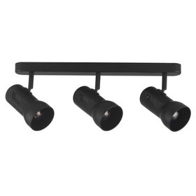 Spot 3L E27 negro Abitare