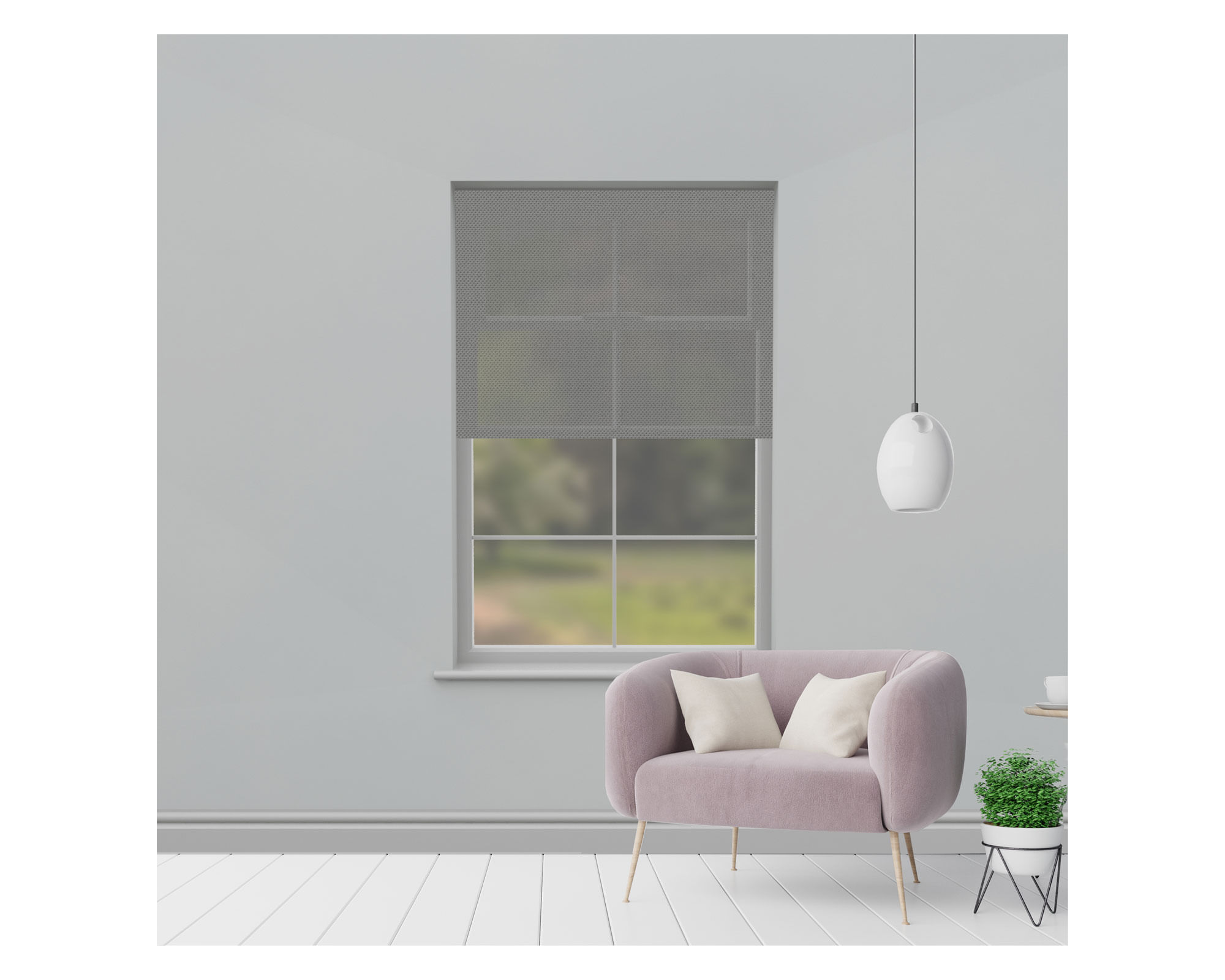Cortina roller 220x250 cm Sunscreen gris oscuro a $51.998