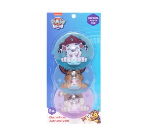 Gancho adhesivo 3 unidades Licencias.