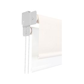 Cortina roller blackout doble 180x250 cm Sunscreen blanco Cotidiana