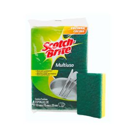 Esponja Schot-brite 4 unidades 3M.