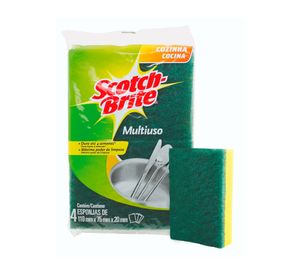 Esponja Schot-brite 4 unidades 3M.