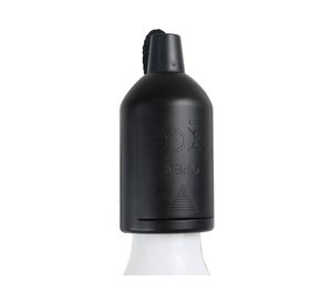 Lámpara colgar luz cálida negro