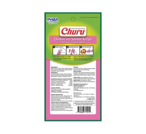 Snack perro 0,56 kg Churu pollo salmón Inaba.