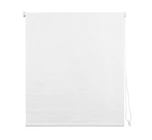 Cortina roller blackout 250x250cm cm liso blanco Cotidiana