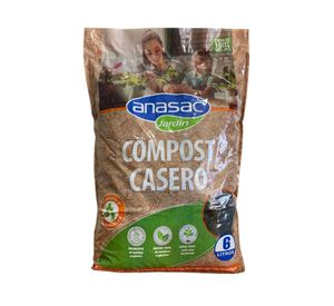 Sustrato 6 litros HomeCompost Anasac.