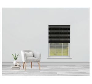 Persiana 150x250 cm 25 mm negro Cotidiana