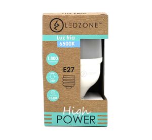 Ampolleta led 20W E27 luz fría