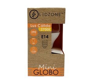 Ampolleta led 4W E14 luz cálida