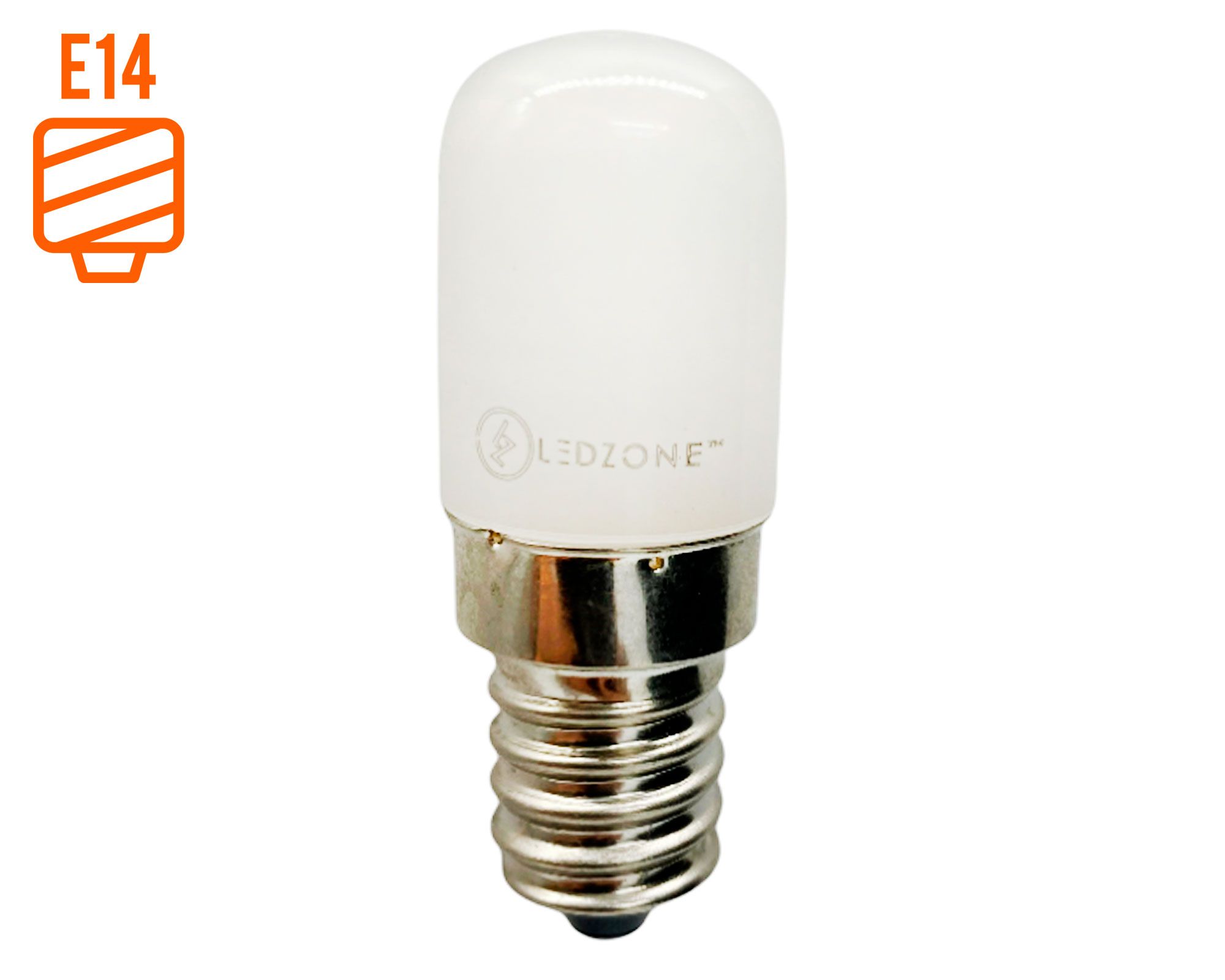 Ampolleta led 2W E14 luz cálida