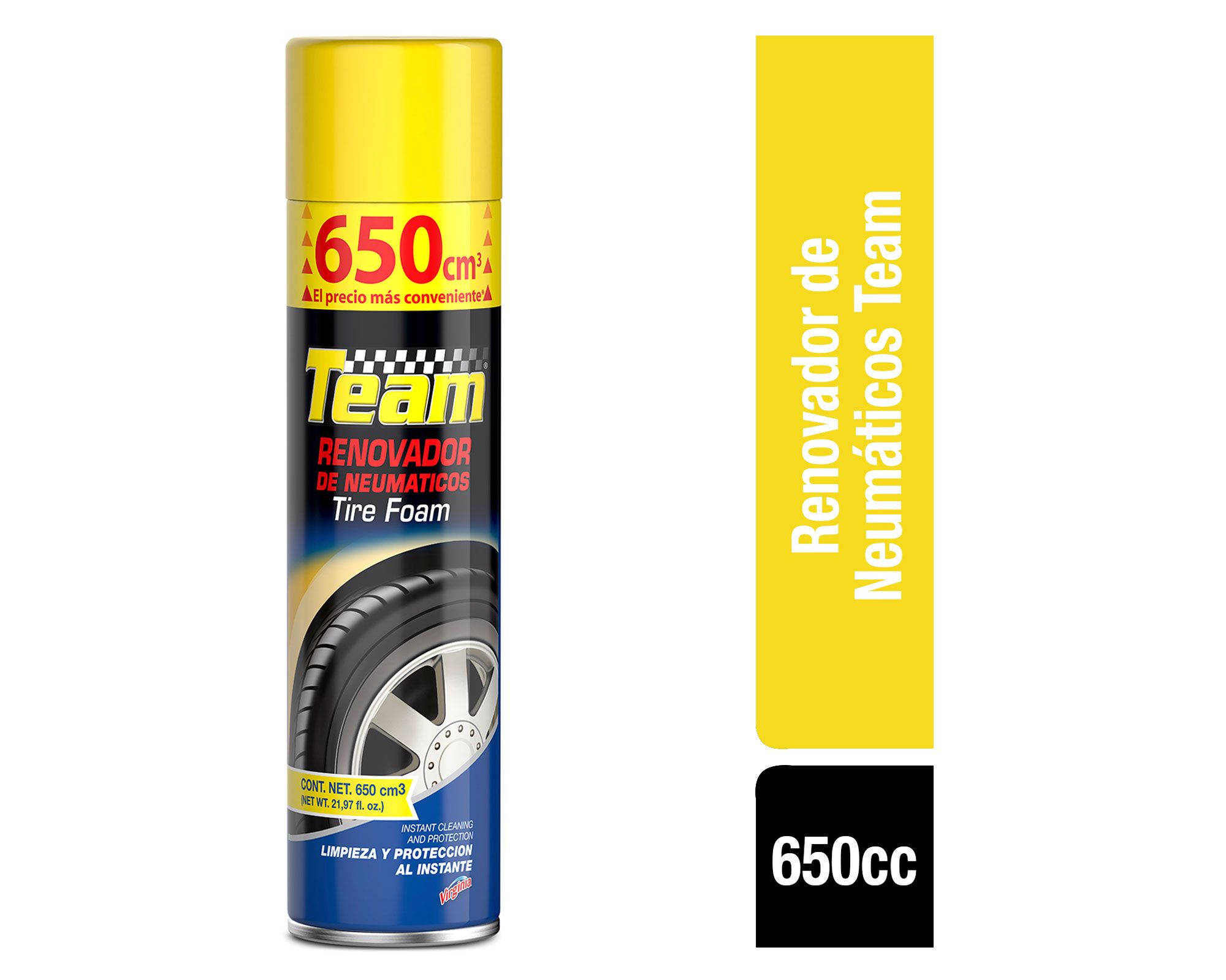 Renovador neumáticos 650 cc Team.