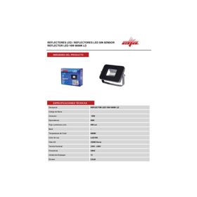 Reflector LED 10W luz fría Elfa.