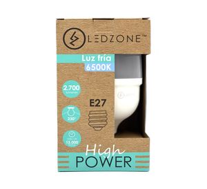 Ampolleta led 30W E27 luz fría