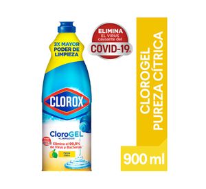 Cloro gel Pureza cítrica 900 ml