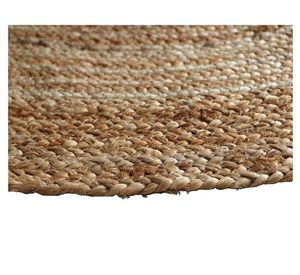 Alfombra 120 cm Trenzada café Cotidiana