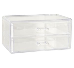 Organizador baño transparente Cotidiana