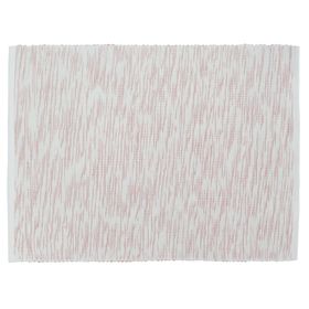 Individual 30x45 cm Rib gris/arcilla Cotidiana