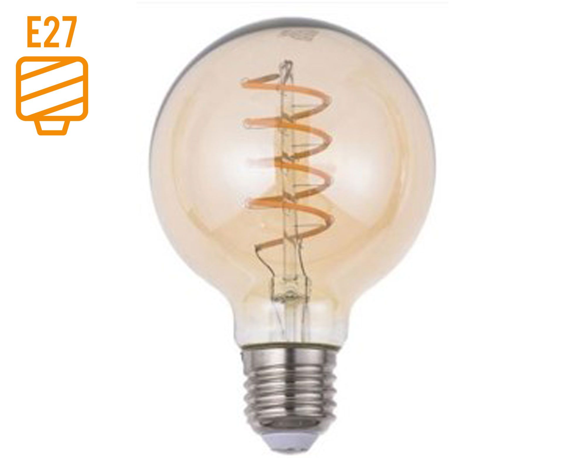 Ampolleta led 5W E27 luz cálida
