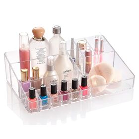 Organizador accesorios/maquillaje transparente