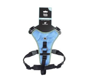 Arnés talla M acolchado azul