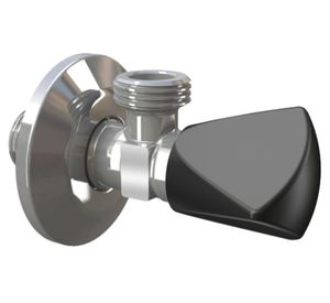 Llave angular 1/2'' HE blanco