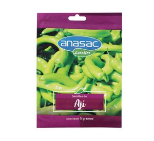 Semilla ají 5 gr Anasac.